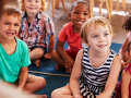 kids listening to a story
