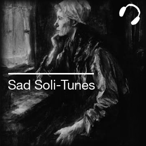 lonely women painting