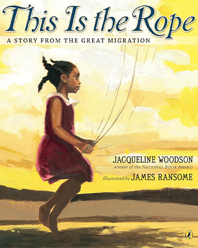 Book cover: This Is the Rope by Jacqueline Woodson